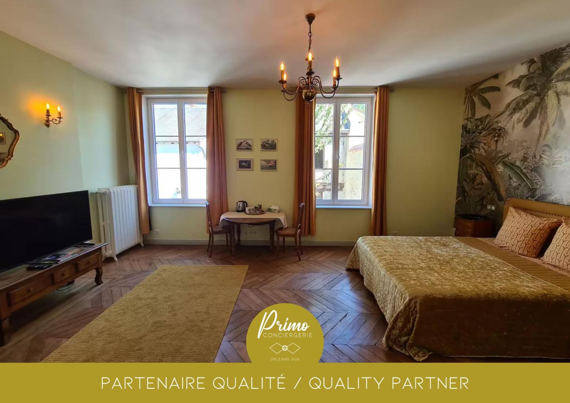 Domaine De Charme Au Coeur D'Orleans Classe 3 Etoiles - Bords De Loire - 21 Couchages Avec Parkings Prives Exterior photo